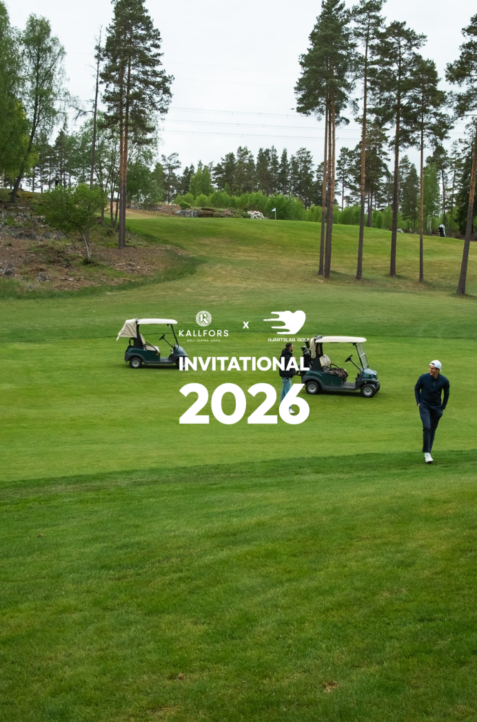 Kallfors × Hjärtslag Golf Invitational 2026 på Kallfors Golfklubb.