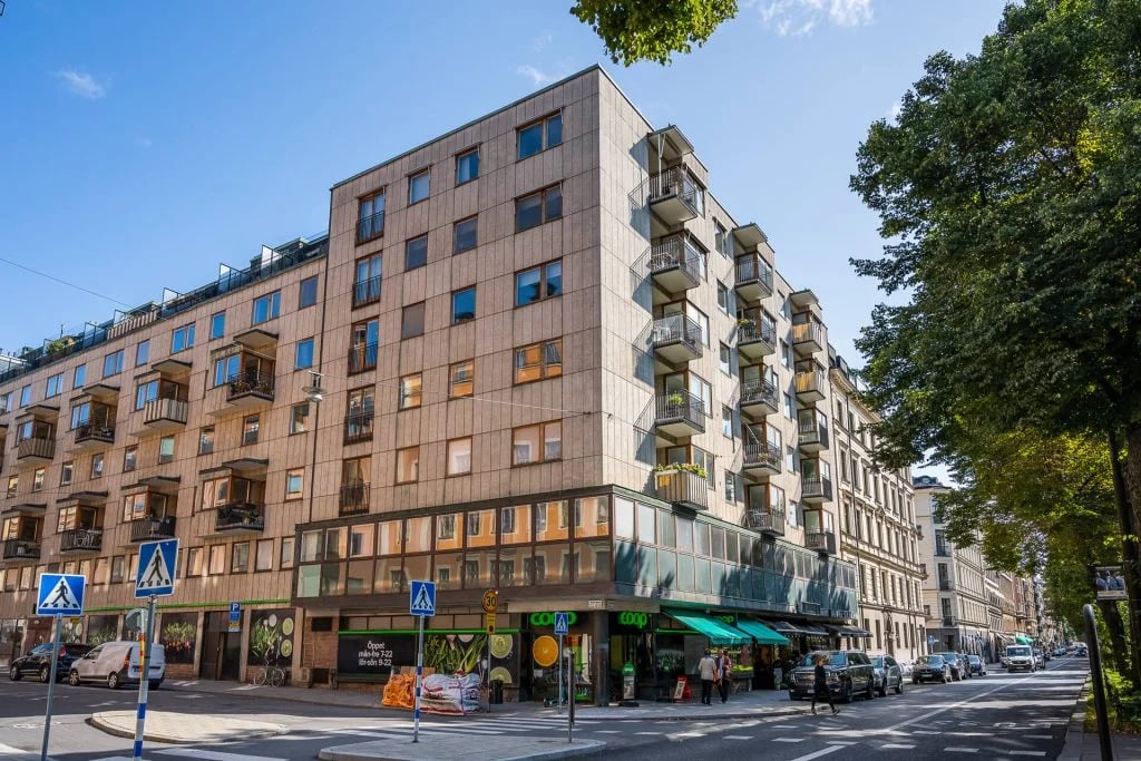 Devi Groups kontor på Karlavägen 53 i Stockholm