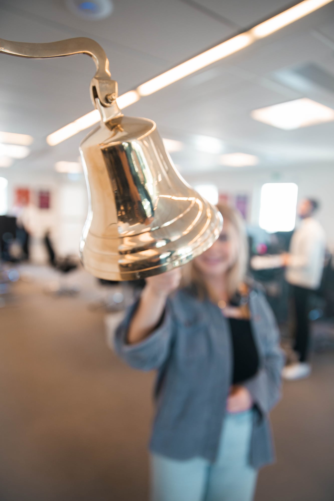 Säljklockan på Devis kontor